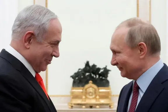 Russian President Vladimir Putin meets with Israeli Prime Minister Benjamin Netanyahu in Moscow, Russia January 30, 2020.