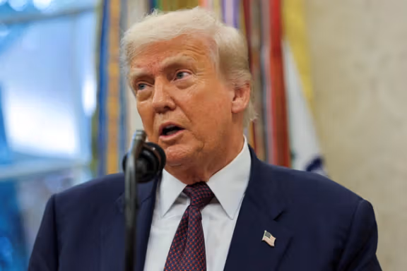 US President Donald Trump