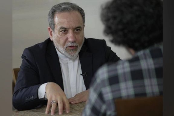 Iran’s Foreign Minister Abbas Araghchi interviewed by documentary filmmaker Javad Moguei