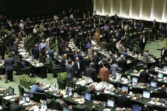 A session of the Iranian parliament  