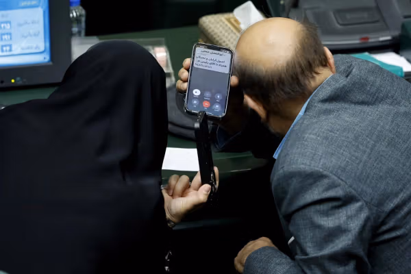 Iran bans mobile phones in parliament over security concerns