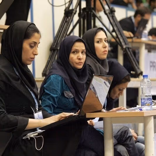 افزایش تدریجی حضور خبرنگاران زن در رسانه‌های ایران