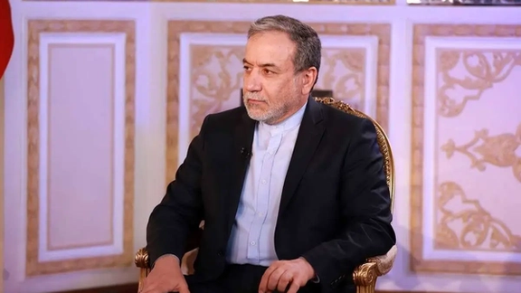 Iran's Foreign Minister Abbas Araghchi